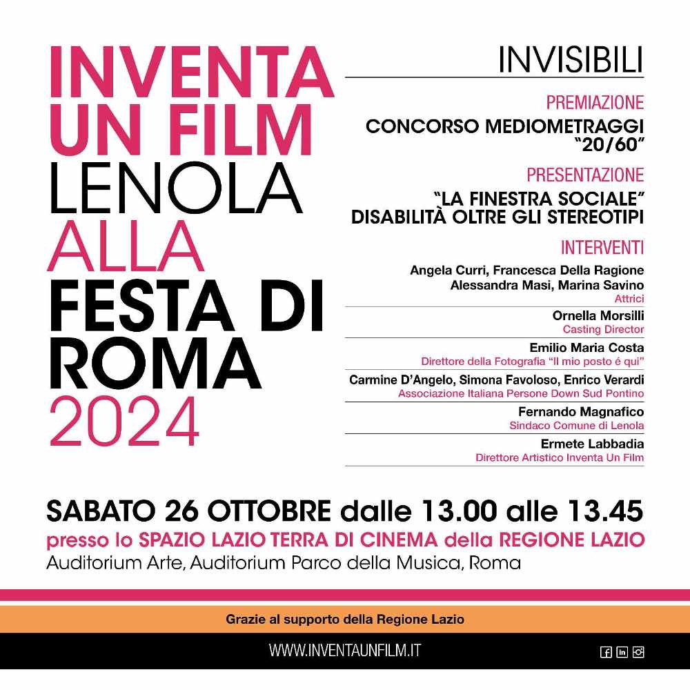 premiazione sezione mediometraggi, Inventa un Film, Lenola,, 2024  