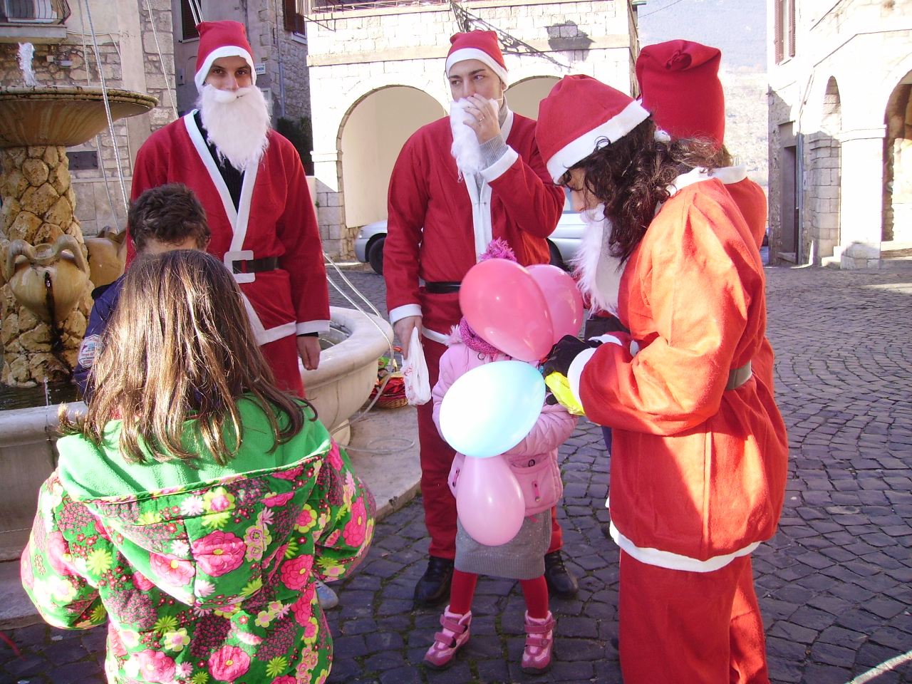 babbo natale, 2008, lenola