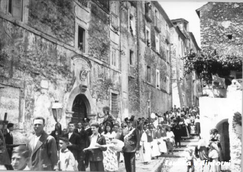 san giovanni, lenola, anni 50